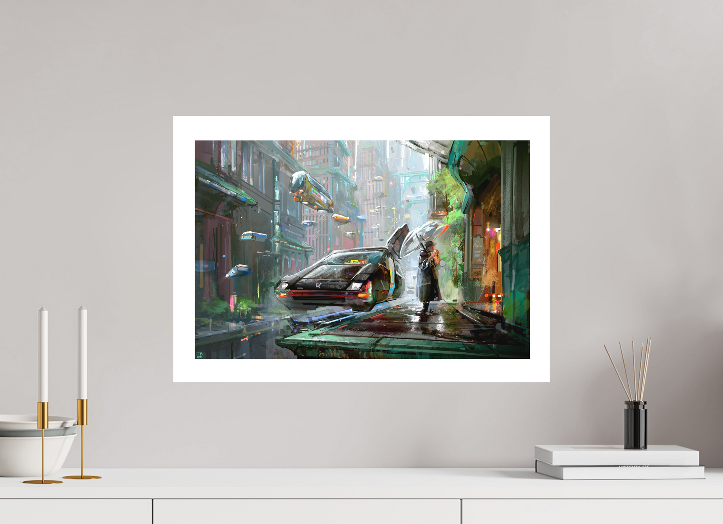 ISO A2 (59,4 x 42 cm), Canson PhotoRag 2 URBAN - Spring Rain