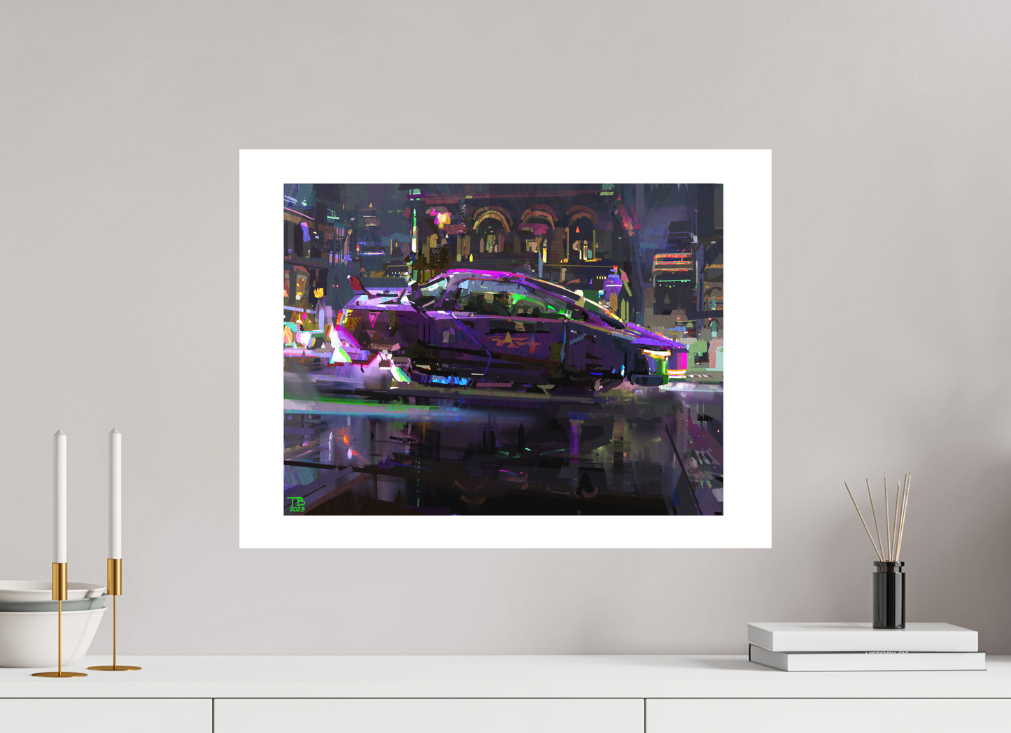 60 x 45 cm, Canson PhotoRag 2 URBAN - Vibrations