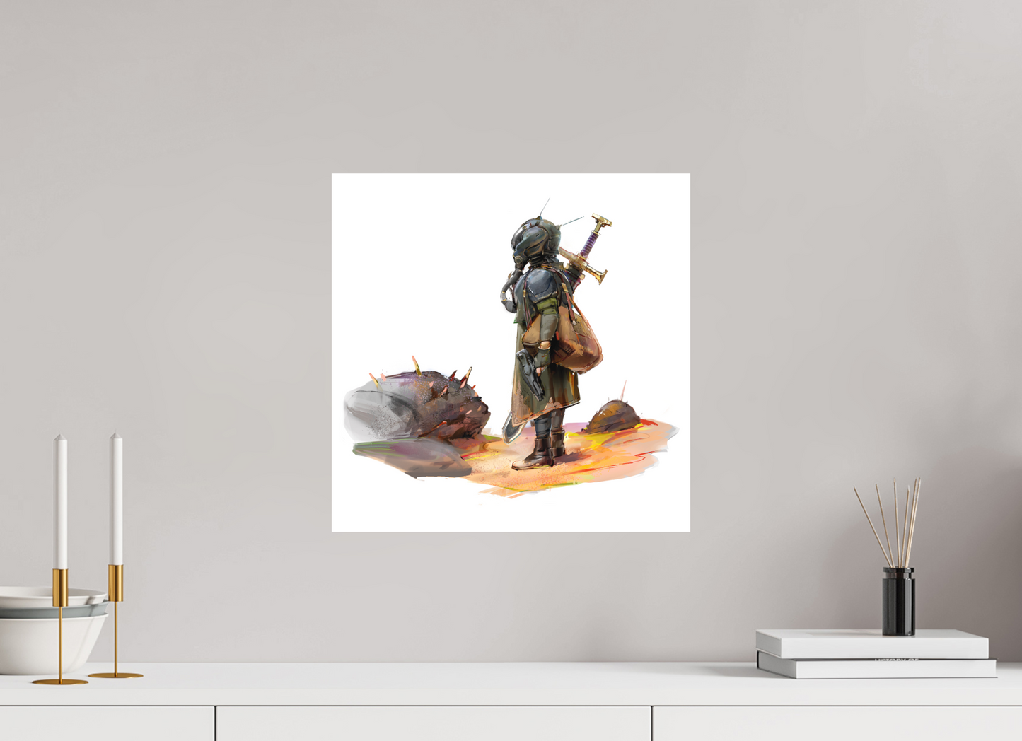 40 x 40 cm, Canson PhotoRag 2 GRIT - Magpie