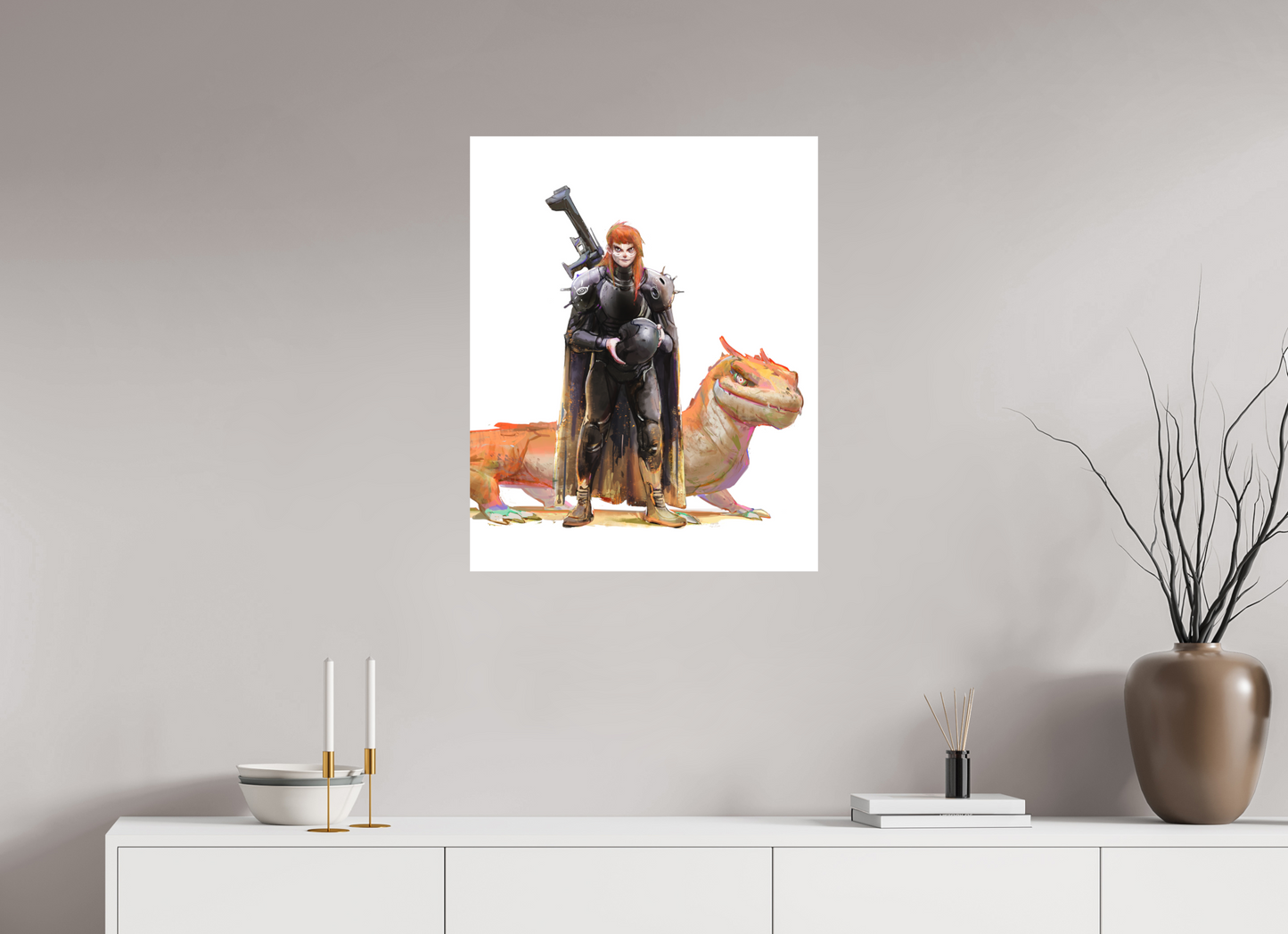60 x 75 cm, Canson PhotoRag 2 GRIT - Crazy Lana