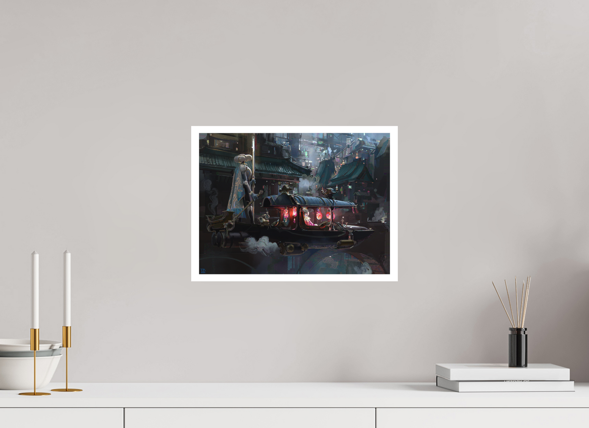 40 x 30 cm, Canson PhotoRag 2 KAOLIN : Troubled Waters  — Fine Art Print (60x45 cm)