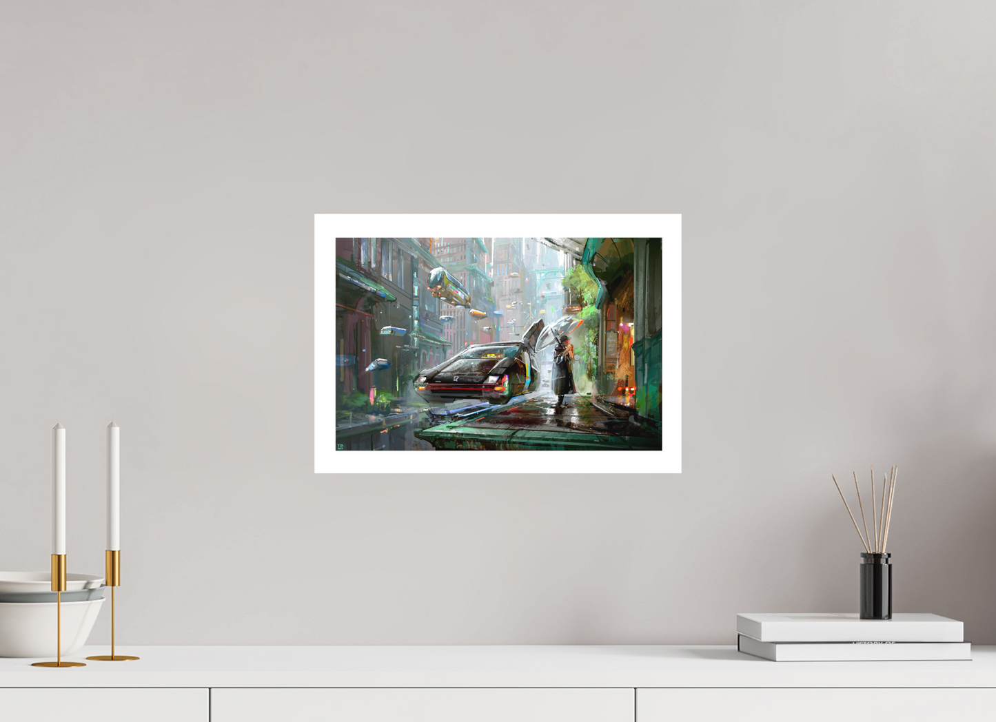 ISO A3 (42 x 29,7 cm), Canson PhotoRag 2 URBAN - Spring Rain