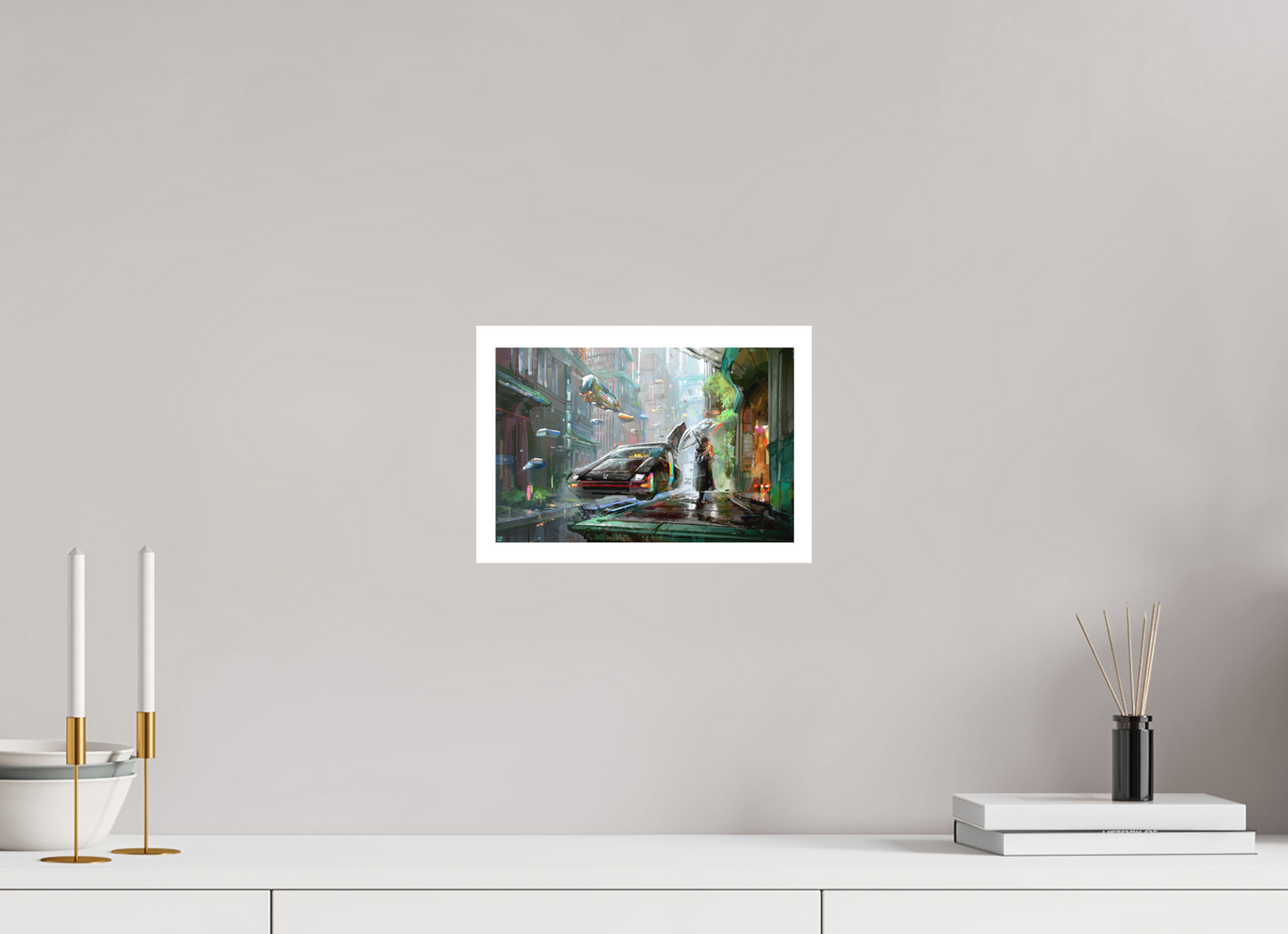 ISO A4 (29,7 x 21 cm), Canson PhotoRag 2 URBAN - Spring Rain