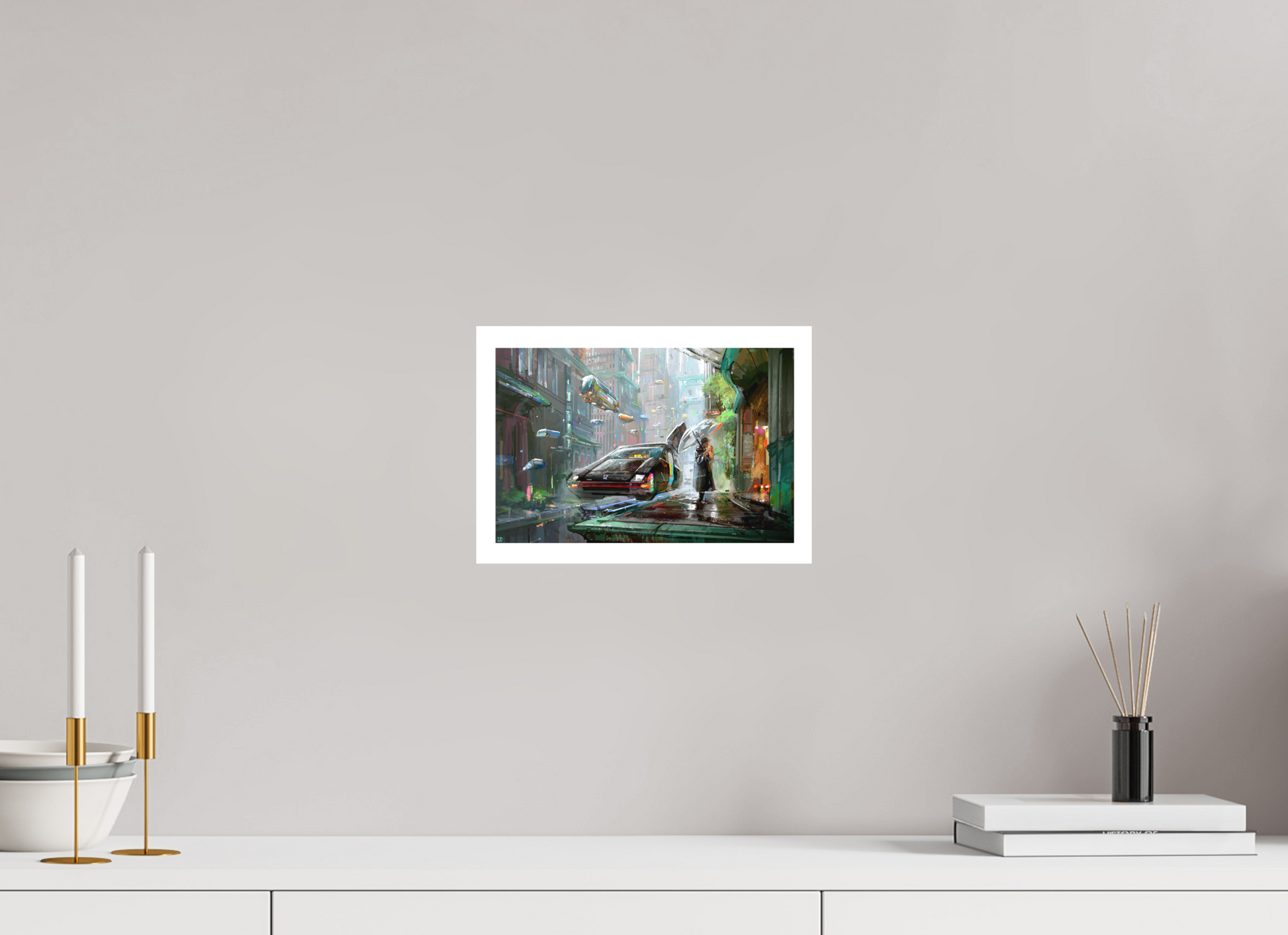 ISO A4 (29,7 x 21 cm), Canson PhotoRag 2 URBAN - Spring Rain