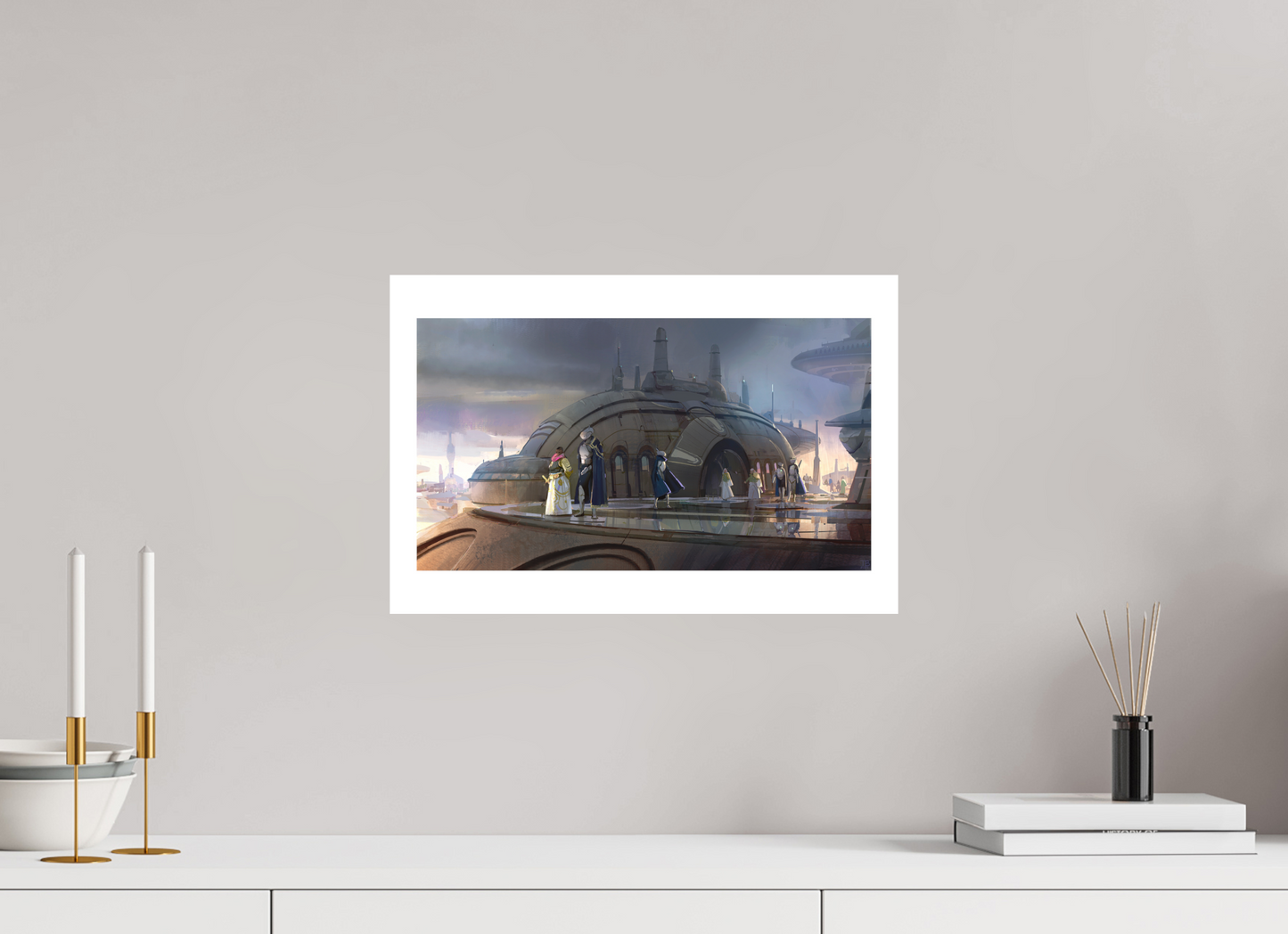 45 x 30 cm, Canson PhotoRag 2 MYSTICBOTS : Council