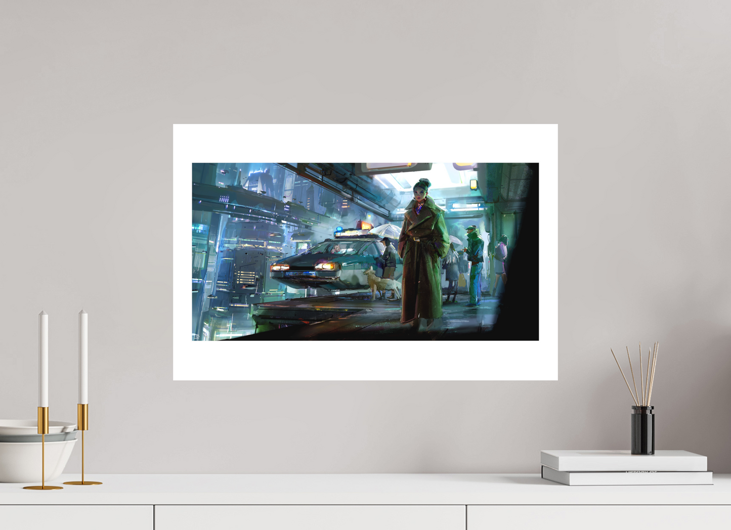 60 x 40 cm, Canson PhotoRag 2 URBAN - Clara